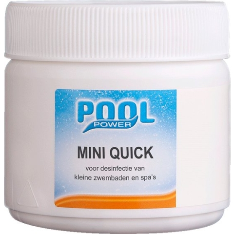Pool Power Mini Quick Desinfectiemiddel voor Zwembaden - 180 tabletten