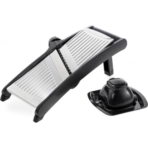 Westmark Vario Mandoline - Incl. Draaiknop - Zwart
