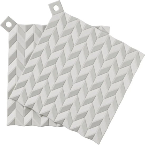 Rig-Tig Hold-on Pannenlappen lichtgrijs 2 stuks