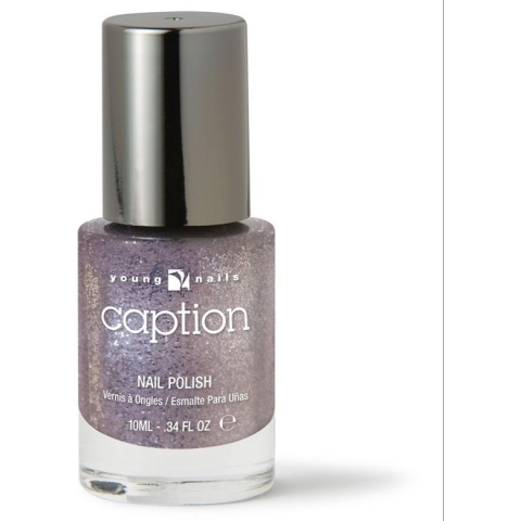 Caption Nagellak / Low Key Love / Roze Lilla Nagellak met glitters
