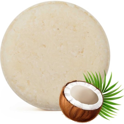 Shampoo Bar Kokosnoot 65g - Voedend - Neutraal tot Droog Haar