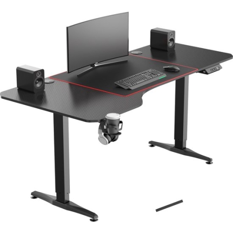 Bureau zit sta elektrisch in hoogte verstelbaar - game bureau - 160 x 75 cm