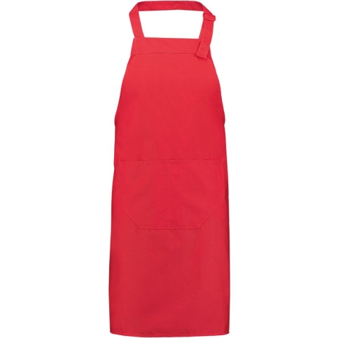Benza Professioneel Schort keukenschort 75 x 85 Cm - Rood