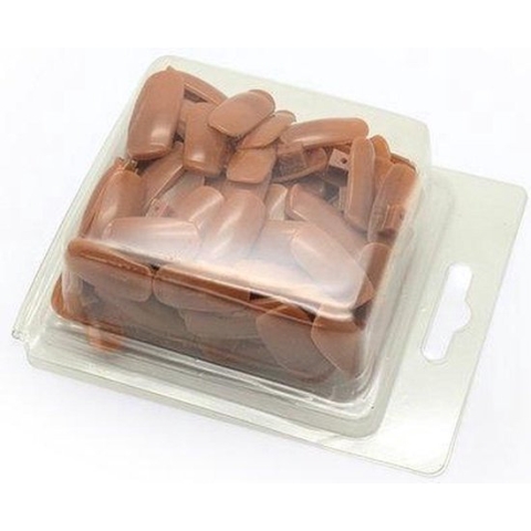 LOUZIR Refill Tips voor de Nailtrainer/ Nail practice hand / Oefenhand (100st.).