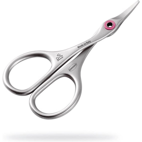 Premax Ring Lock Babyschaartje - gebogen - RVS- 9,5 cm - Roze