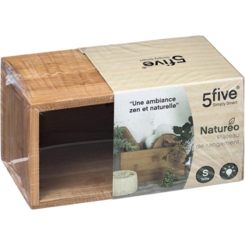 5Five opbergdoos – Makeup Organizer – Bureau organizer – Opberger, Orgonizer Bamboe Hout- Cosmetica Houder Organizer