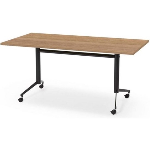 Offeco Klaptafel - Inklapbare eettafel  - tafel - Bureau - Gaming Bureau - Computertafel - Game bureau - Thuiswerken - Bureau flexibel - 160x80cm - Havanna