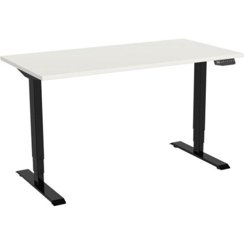 GAME HERO Marvel Bureau Elektrisch Verstelbaar 2 Motorig - Zwart Frame - Wit Blad - 160 x 80 cm®