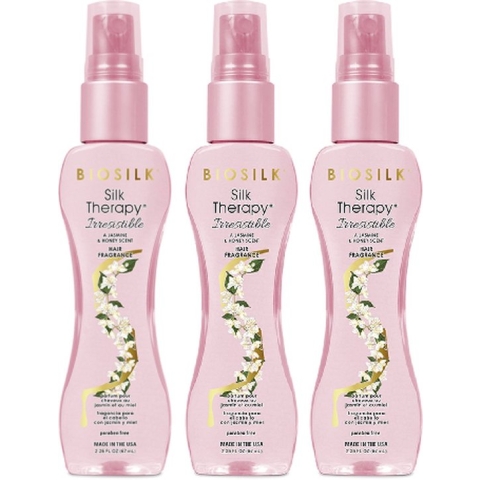 BioSilk - Silk Therapy Irresistible Hair Fragrance - 3 x 67ml