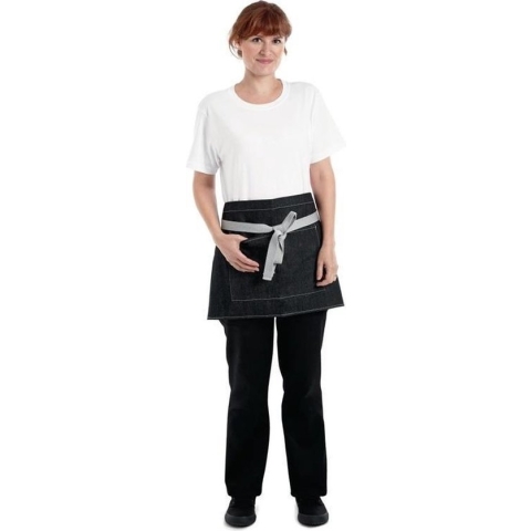Whites Southside Denimbistroschort zwart