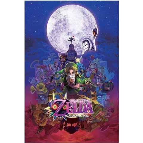 The Legend of Zelda Poster Majoras Mask 61 x 91 cm