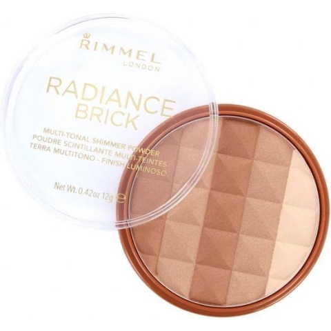 Rimmel - Radiance Brick Bronzer - Pudrový bronzer 12 g 001 Light -