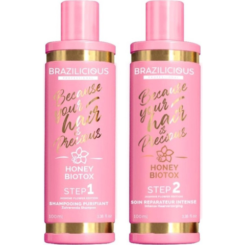BraziliCious Biotox Honey & Jasmineflower Keratine 2 x 100ml