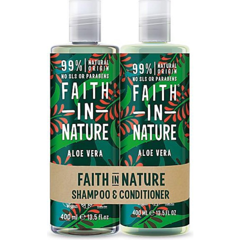 Faith in nature aloe vera shampoo en conditioner