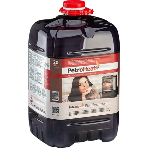 Petroleum 20 liter Petroheat Rood kachelbrandstof