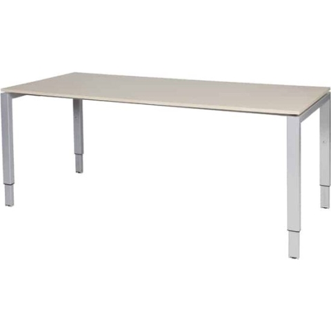 Verstelbaar Bureau - Domino 180x80 robson - alu frame