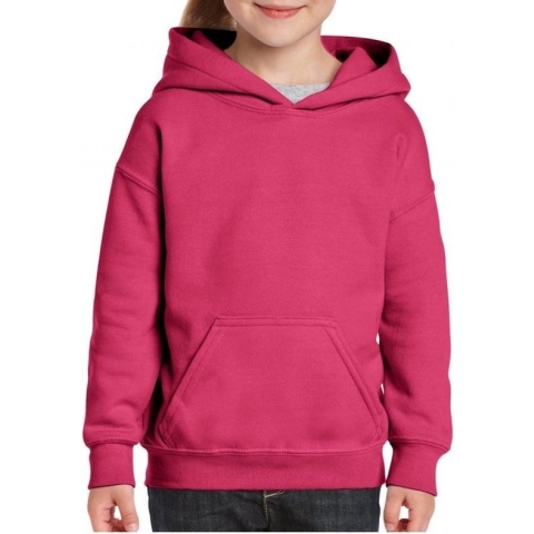 Roze capuchon sweater voor meisjes XS (104-110)