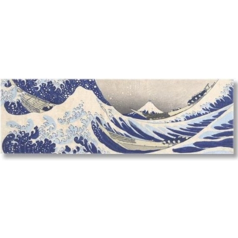 Sjaal, Hokusai, De grote golf