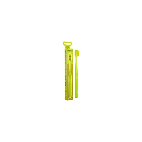 Premium Tandenborstel in plastic pla Groen
