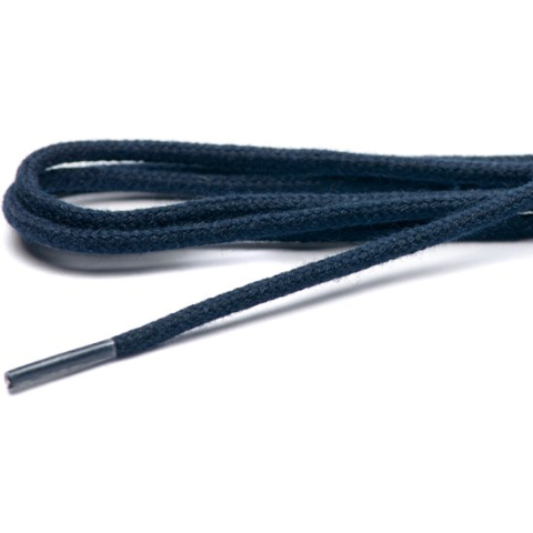 ARIESZZZ Schoenveters - Veters 55 cm - Dun Rond - Blauw - 2-4 gaatjes
