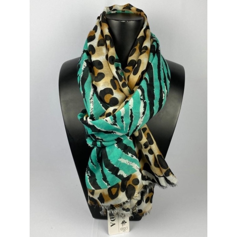 Leoapard met zebra print van mooi materiaal
