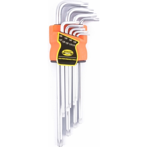 BENSON TOOLS - Torx sleutelset 9 dlg (Hobby -arrow-tech-) 5876 - 005876