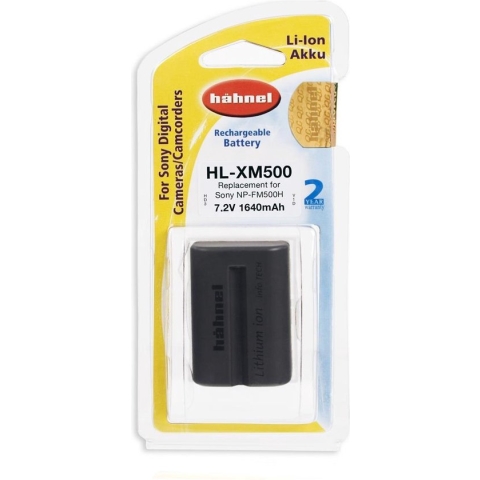Hähnel HL-XM500 Li-Ion accu - Sony NP-FM500