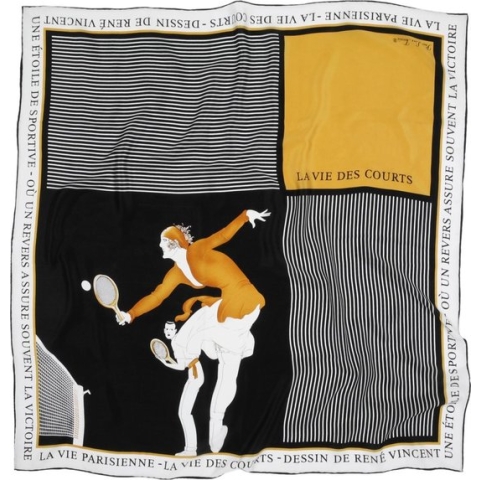 We Love Ties - Sjaal Tennis La Vie des Courts