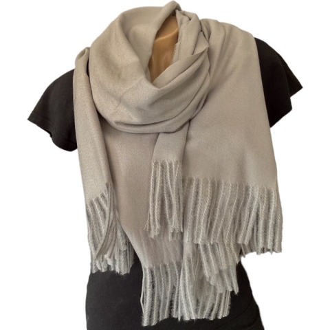 Warme Sjaal - Extra Dikke Kwaliteit - Khaki - 180 x 70 cm (YD06-150)
