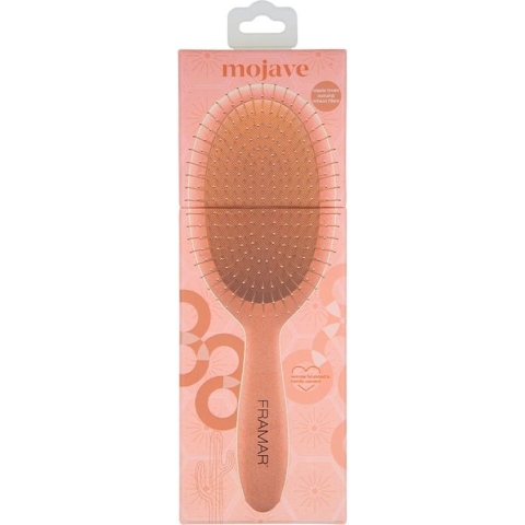 Framar Golden Hour Detangle Brush Mojave has flexible bristles for