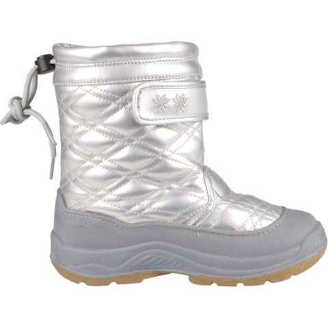 Winter-grip Snowboots Jr - Quilt Bieber - Zilver/Grijs - 26