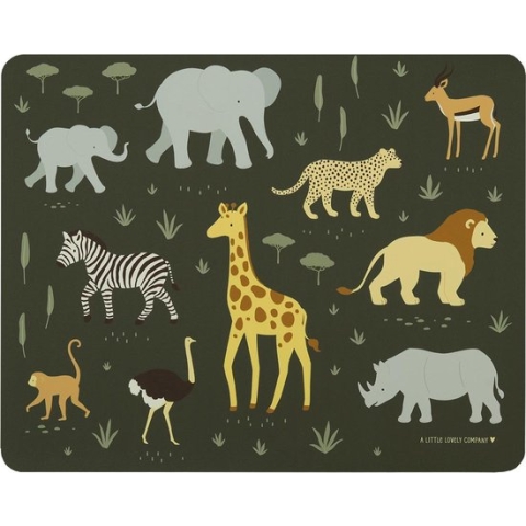 Placemat voor kinderen: Savanne - A Little Lovely Company