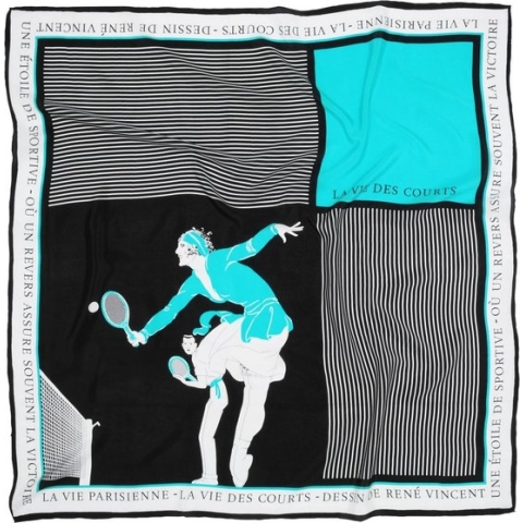 We Love Ties - Sjaal Tennis La Vie des Courts