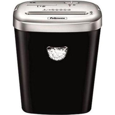 Fellowes papierversnipperaar 53C snippers P4, 10 vel, zwart en zilver