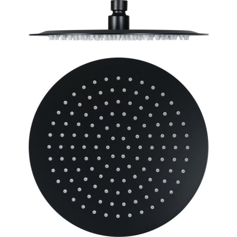 Hoofddouche Slim ø25cm mat zwart