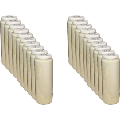 Spaas 9-dagenbranders - 20 stuks - Wit