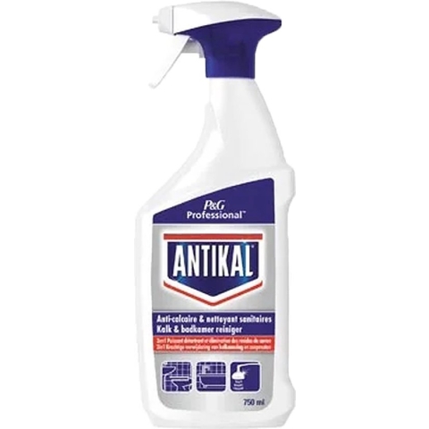 Antikal kalk en badkamerreiniger 2in1  spray  2x750 ml