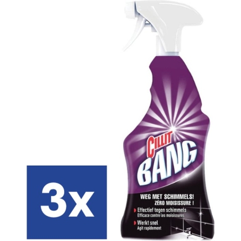 Cillit Bang Anti-Schimmel Badkamerreiniger - 3 x 500 ml