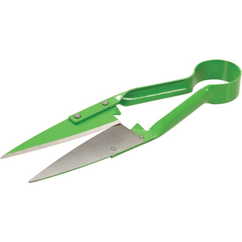 Silverline Handschaar - Carbon Staal - 330 mm - Groen