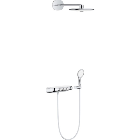 GROHE Rainshower SmartControl Duo comfortset - Inbouw regendouche - Wit - 26443LS0
