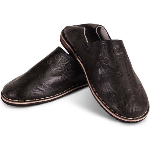 Safaary - babouches Heren Zwart - Maat 44