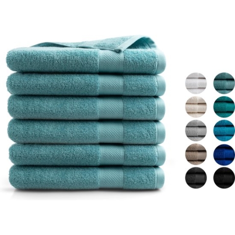 Handdoek Hotel Collectie - 70x140 - denim blauw