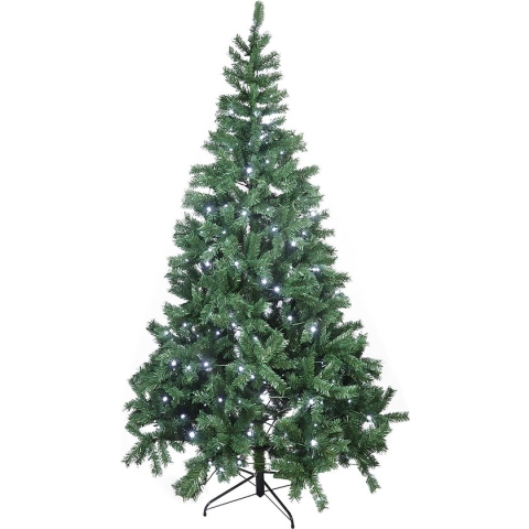 Kerstboom Montreal Natural + LED Verlichting 210Cm