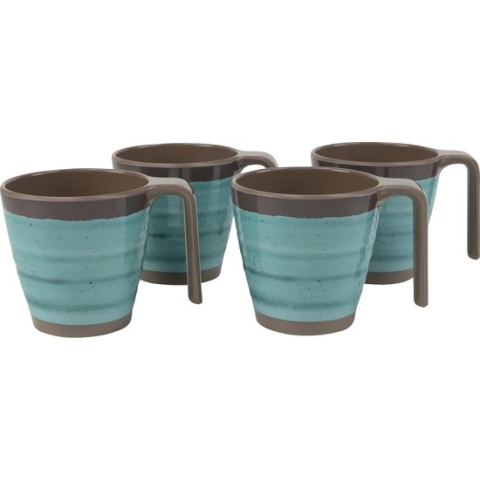 Bo-Camp Mok Halo - M - Aqua - 4 Stuks