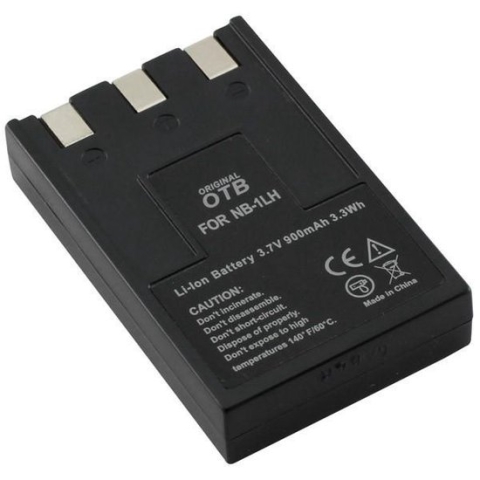 OTB Camera accu compatibel met Canon NB-1L / 900 mAh