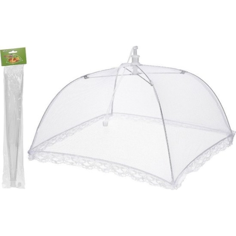 Vliegenkapje - 30 x 30 cm -barbeque - buiten eten  vliegenbescherming -Set van 1 stuks