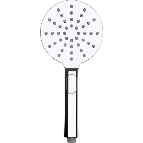 Wenko Handdouche Design 12 Cm 3 Standen Abs Chroom/zilver