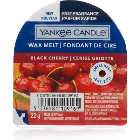 Waxmelt geurwas Zwarte kers 22g