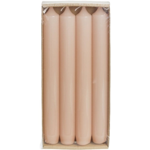 Rustik Lys - Hoogglans - Dinerkaarsen - Blossom - Set van 4  - Ø 2,1  x 19 Centimeter
