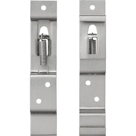 Benson Kentekenplaatklem - Nummerplaatklem - RVS - 2 stuks
